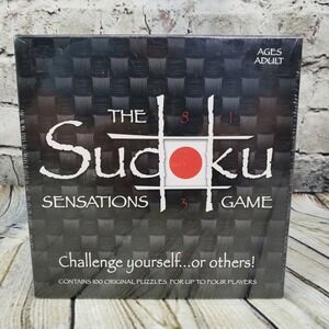 The Sudoku Sensations‎ Game 2005 - 100 Original Puzzles 1-4 Players - NEW Sealed